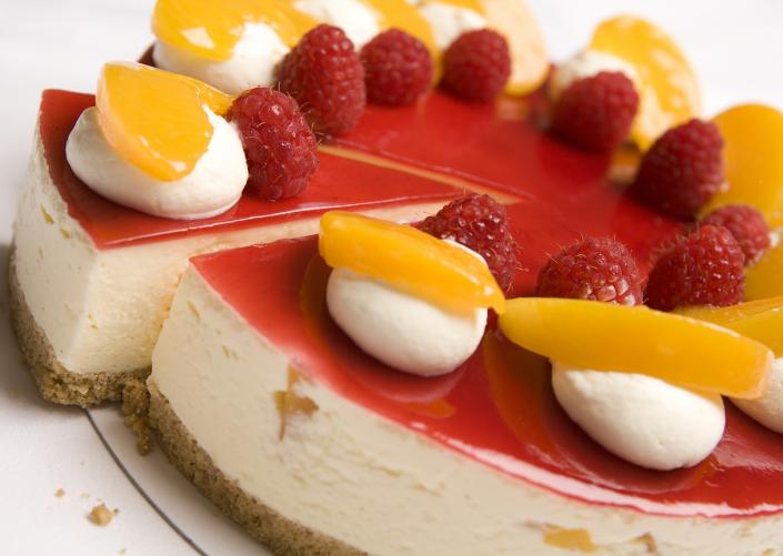 Our delicious cheesecake is made to perfection!